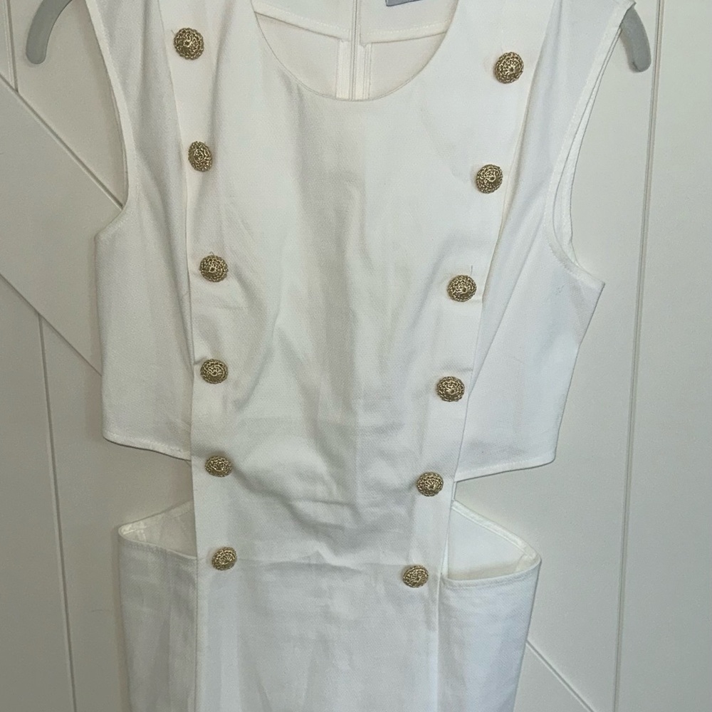 My Beachy Side “Marin” Mini Dress – White (Size S) - Picture 3 of 6